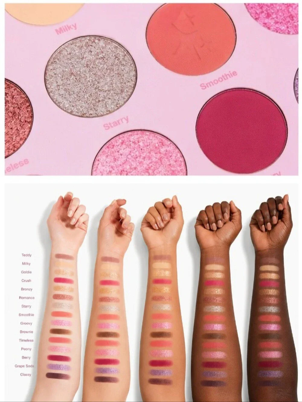 🎉2•$20/3•$28🎉 MOONSLICE BEAUTY Celestial Crush Eyeshadow Palette